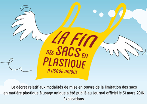 Interdiction des sacs plastiques : 1er juillet 2016