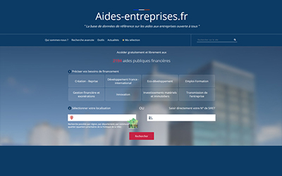 Toutes les aides publiques en un clic !