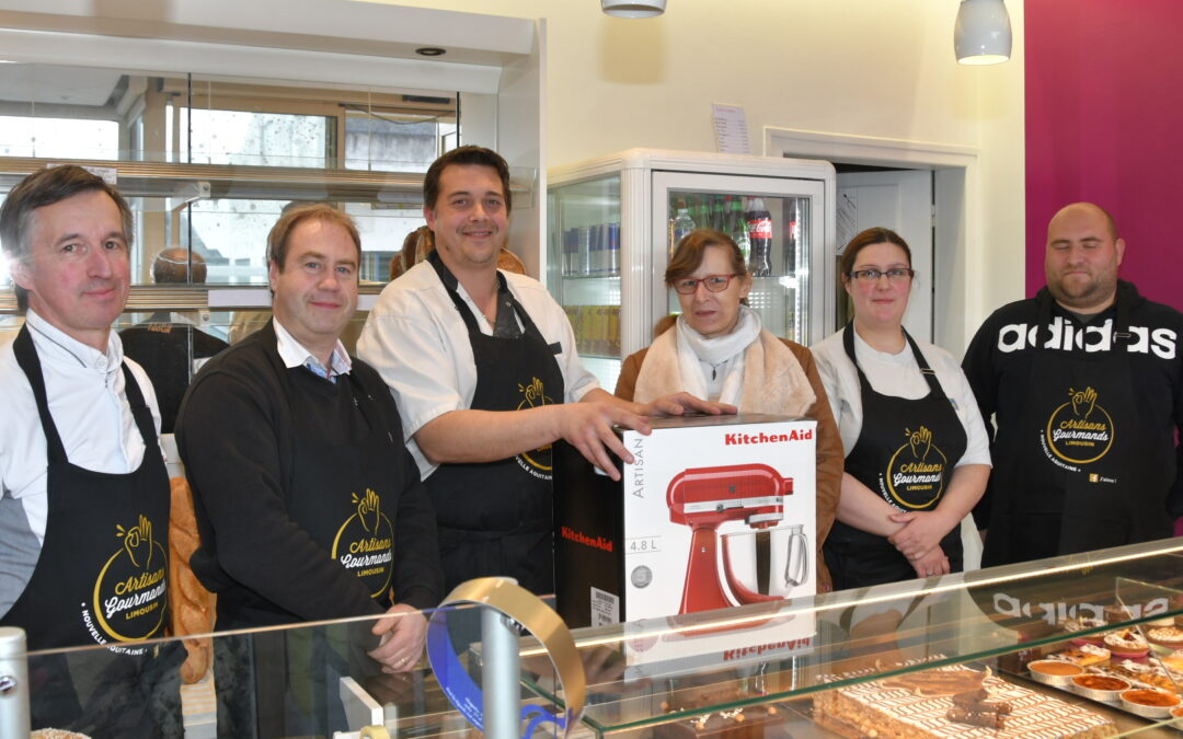 Retour en images sur la remise des lots chez les Artisans Gourmands du Limousin