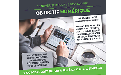 Participez au 1er Objectif numérique!