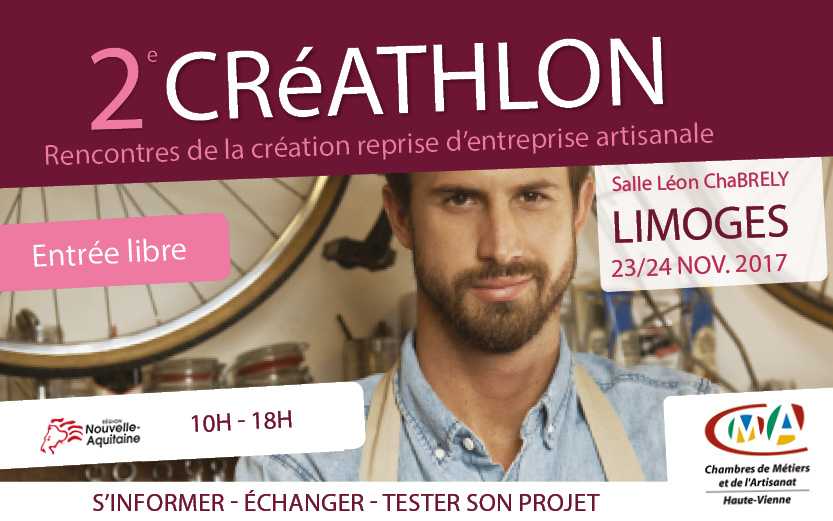 Participez au 2ème CRéATHLON