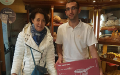 Félicitations à la grande gagnante du jeu à gratter des Artisans Gourmands du Limousin !