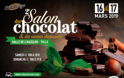 Retrouvez les Artisans Gourmands du Limousin au salon du chocolat à Tulle