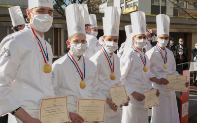 Deux Meilleurs Apprentis de France (MAF) charcutier-traiteurs en Nouvelle-Aquitaine