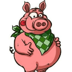 logo boucherie charcuterie au cochon gourmand artisans gourmands vienne