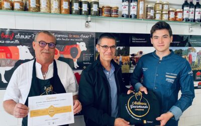 Remise de diplôme Artisans Gourmands en Creuse