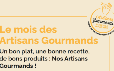 C&rsquo;est le mois des Artisans Gourmands!