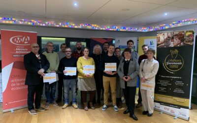 Remise de diplômes aux nouveaux Artisans Gourmands de Charente-Maritime