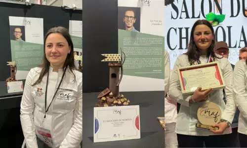 Valentine Coiffard, apprentie chocolatière, sacrée Meilleure Apprentie de France!